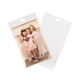 Headerbags 13,8x18,4cm Hersluitbaar en Kristalhelder (100 stuks) [HB75]