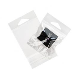 Headerbags 7x7cm Hersluitbaar en Kristalhelder (100 stuks) [HB22]