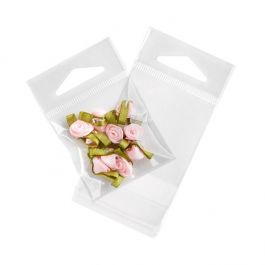 Headerbags 5,1x5,1cm Hersluitbaar en Kristalhelder (500 stuks) [J1]