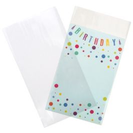 Plastiek Zakken 14x26cm Gelamineerd en geen Klep (100 stuks) [LB510NF]