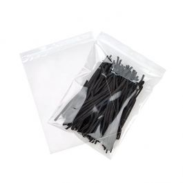 Gripzakken met Ophanggat 23x30,5cm Kristalhelder PP 100 Micron (100 stuks) [Z4R912]