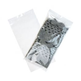 Gripzakken met Ophanggat 15x30,5cm Kristalhelder PP 50 Micron (100 stuks) [ZR612]