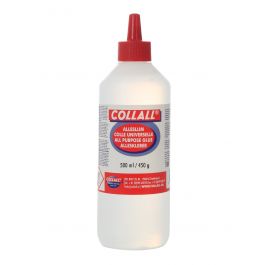 Alleslijm Transparant 500ml in Fles (1 st.) [COL-AL0500]