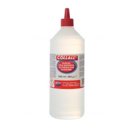 Alleslijm Transparant 1000ml in Fles (1 st.) [COL-AL1000]