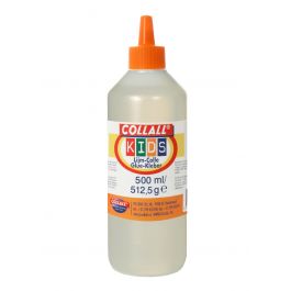 Colle pour enfants transparente 500 ml en bouteille (1 pièce) [COL-KI0500]