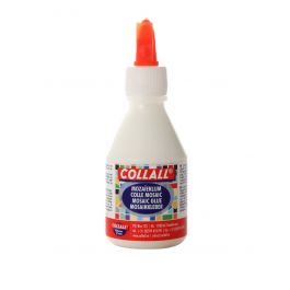 Mozaiek lijm Wit 100ml in Fles (1 st.) [COL-MZ0100]