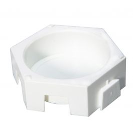 Palette de peinture vide / connectable pour 1 bloc de peinture Ø 55x19 mm - 70x80 mm en boîte (1 pièce) [COL-PBTR1X55]
