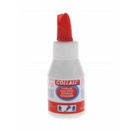 Colle blanche pour textile 50ml en flacon (1 pièce) [COL-TX0050]