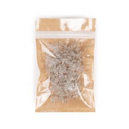 Eco-Friendly Grip Seal Bags Kraft 9.2x12.7 cm (100 pieces) [HZBBE4KC]