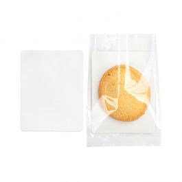 Support à biscuits, résistant à la graisse 6,5x8,5cm (100 pièces) [GRCB2]