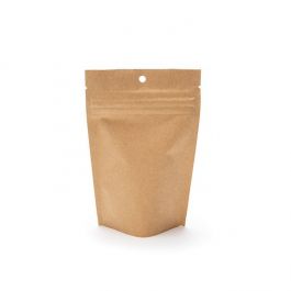 Sachets à pochettes résistants aux enfants en papier kraft 10,2x6,4x15,2cm (100 pièces) [CRP2K]