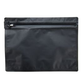Plastiek Zakken Mat Zwart 30,5x10,2x22,9cm met Kindveilige Sluiting (10 stuks) [CRZ912B]