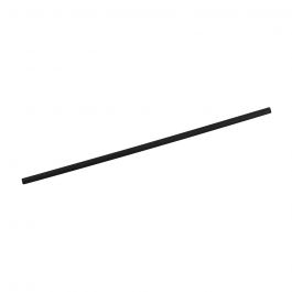 Drinkrietjes Papier 20 cm, Ø 0,5 cm Zwart verticaal gerold (5.000 stuks) [GB-DCD00456]