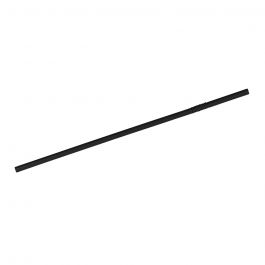 Flexibele Rietjes Papier 22 cm, Ø 0,5 cm Zwart individueel verpakt (5.250 stuks) [GB-DCD00458]