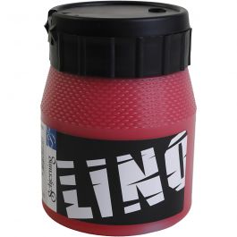 Linoleum Verf, rood, 250 ml/ 1 Doosje [HOB-647134]