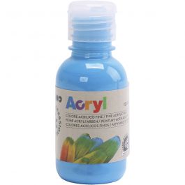 PRIMO luxe acrylverf, primair blauw, 125 ml/ 1 fles [HOB-638355]