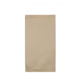 Vlakke Papieren Zakken Bruin 15x6x28 cm (1.000 stuks) [GB-DRE02246]