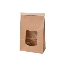 Sachets kraft avec femeture métallique 15. 5 x 7 x 24.2 cm (400 pièces) [GB-DRE02790]