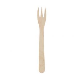 Frietvorkjes Hout XL 17,5 cm Drietand (10.000 stuks) [GB-DSE06333]