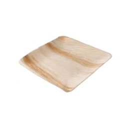 Vierkant Bord Palmblad 18x18 cm (200 stuks) [GB-DTW05348]