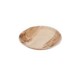 Assiette ronde feuille de palmier, Ø 15cm (200 pièces) [GB-DTW05400]