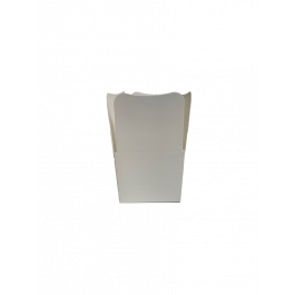 Boîte à bonbons blanche 7x6x12,5cm 375 grammes (75 pcs) [DV-3368]