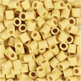 Les Perles NABBI BioBeads, dim. 5x5 mm, diamètre intérieur 2.5 mm, medium, jaune, 3000 pièces/ 1 Pq. [HOB-906774]