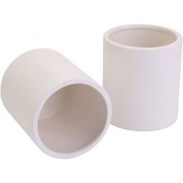 Keramieke potten, d 9 cm, afm 10 cm, 12 stuk/ 1 doos [HOB-744403]