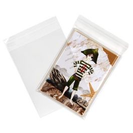 Sachet Écologique haute qualité refermable à rabat 13.1x17.1cm (100 pièces) [GC6B1]
