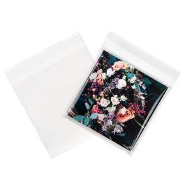 Sachet Écologique haute qualité refermable à rabat 17x16.7cm (100 pièces) [GC6X6M]