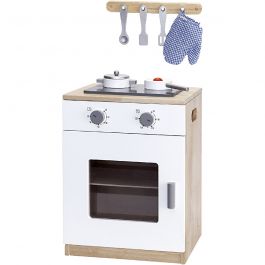 Cuisinière pour le jeu VIGA , H : 55 cm, P: 36 cm, L : 40, 1 pièce [HOB-908570]