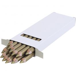 Crayons de Couleur Jumbo edu, ép. 10 mm, mine 6,25 mm, or, 12 pièces/ 1 Pq. [HOB-408089]