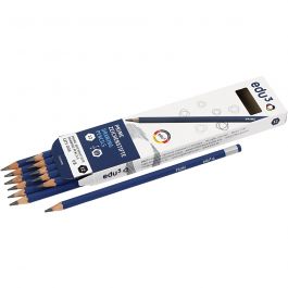Crayon à Papier edu, 6B, 12 pièces/ 1 Pq. [HOB-620176]