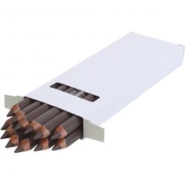 Crayons de Couleur Jumbo edu, ép. 10 mm, mine 6,25 mm, brun foncé, 12 pièces/ 1 Pq. [HOB-408074]