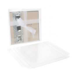 Plastiek Doosjes 15,6x1,6x15,4cm Kristalhelder (25 stuks) [FB13]