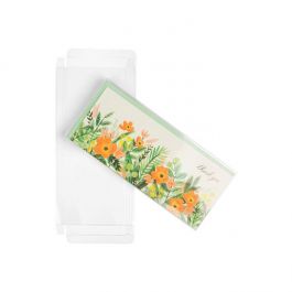 Plastiek Doosjes 10,8x1,6x24,3cm Kristalhelder (25 stuks) [FB19]