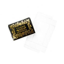 Plastiek Doosjes 9,5x3,2x13,2cm Kristalhelder (25 stuks) [FB38]
