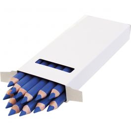 Crayons de Couleur Jumbo edu, ép. 10 mm, mine 6,25 mm, bleu foncé, 12 pièces/ 1 Pq. [HOB-408054]