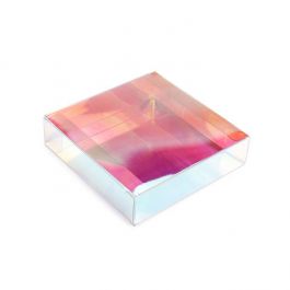 Plastiek Doosjes 10,5x2,5x10,3 cm Iridescent (25 stuks) [FB99I]