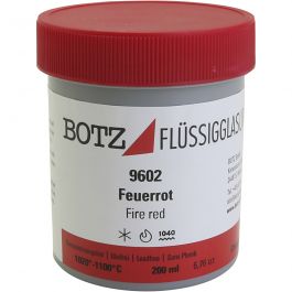 Glaçure pour argile, rouge, 200 ml/ 1 boîte [HOB-675934]