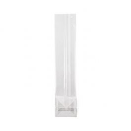 Blokbodemzakken 8,9x5,7x30,5cm met papieren kaart (100 stuks) [FGPBH16]
