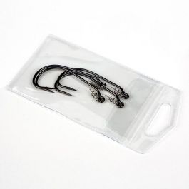 Vinyl Hoesje 6,4x10,5cm met Euroloch en klep (100 stuks) [FHV1]
