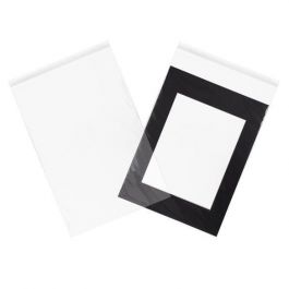 Plastiek Zakken 39,2x56,5cm Transparant en Hersluitbaar (100 stuks) [B15]