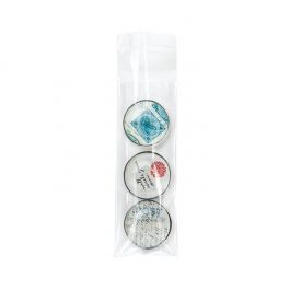 Plastic Bags 4.8x12,7 cm Transparent and reclosable (100 pieces) [B1X5]