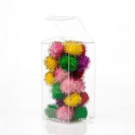Plastiek Doosjes 9,5x5,1x13,2cm Kristalhelder (25 stuks) [FPB320]