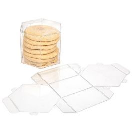 6-Hoekige Plastic Doos 8.9 x 8.9 x 7.6 cm (25 stuks) [FS352]