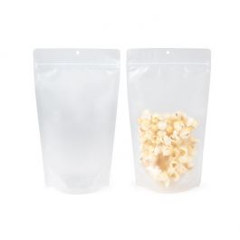 Doypack Frosted w/ RETAIN™ 17.1x8.9x28.6cm (100 pièces) [ZBGERR4F]