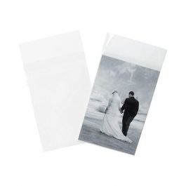 Sachet Écologique haute qualité refermable à rabat "sécurisé" 10.8x15.6cm (100 pièces) [GC4X6PC]