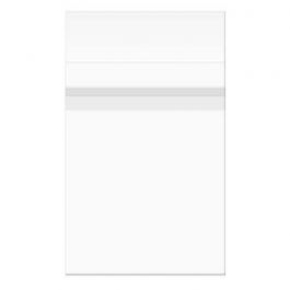 Sachet Écologique haute qualité refermable à rabat "sécurisé" 12.5x16.5cm (100 pièces) [GC65PC]