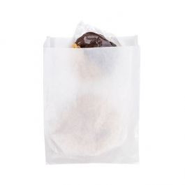 Sachet papier cristal à soufflet 17,1 x 2,5 x 22,9 cm (100 pièces) [GLB5]